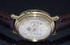 C.1980s Tourneau 39mm Chronomaster by Waldan with Movado El Primero 3019 automatic in 14KYG