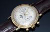 C.1980s Tourneau 39mm Chronomaster by Waldan with Movado El Primero 3019 automatic in 14KYG