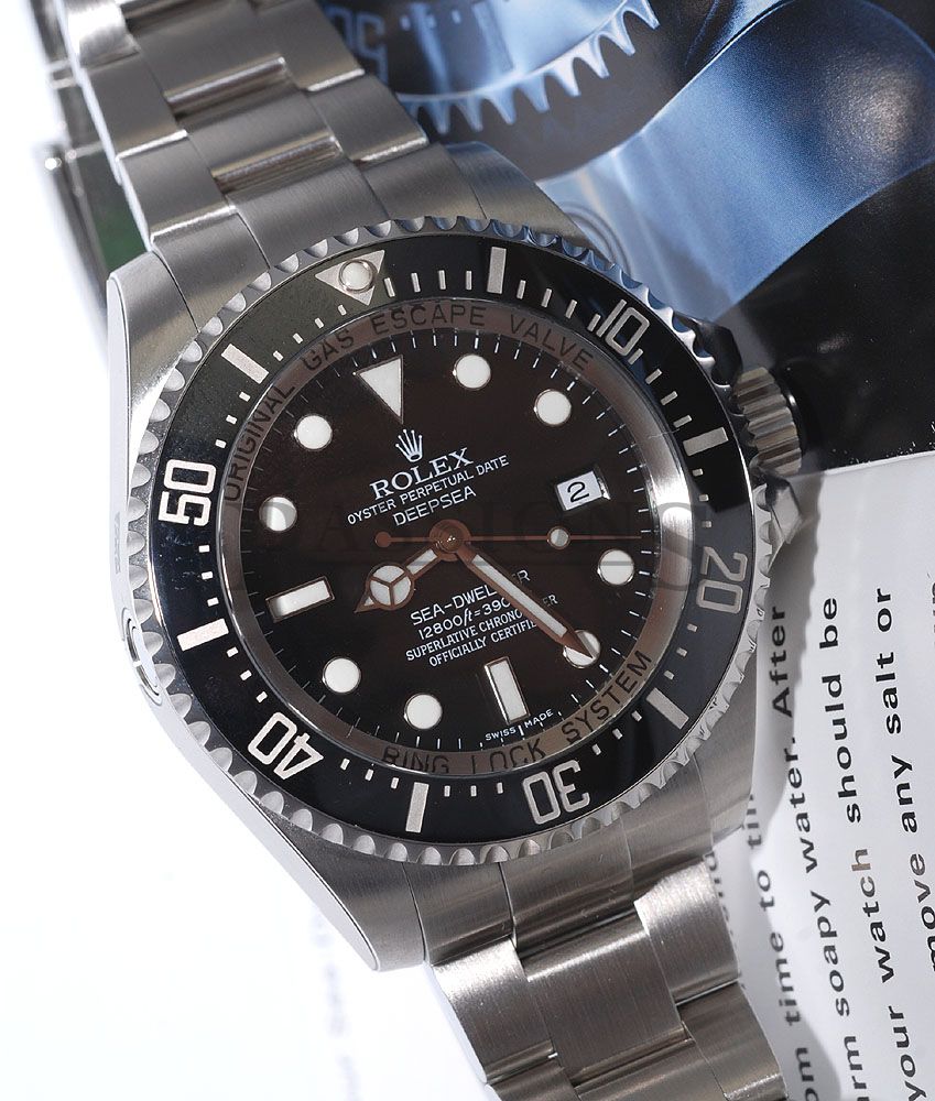 rolex oyster deepsea 12800 ft price