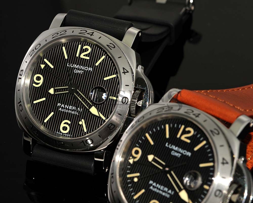 Panerai 44mm Pam29 Luminor GMT M series Special Edition of 1000pcs auto date Chronometer in steel Passions Watch Exchange Singapore s Premier Pre owned Watch Dealer