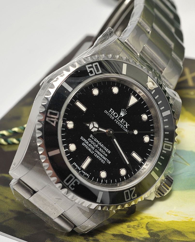 rolex oyster perpetual date submariner superlative chronometer officially certified