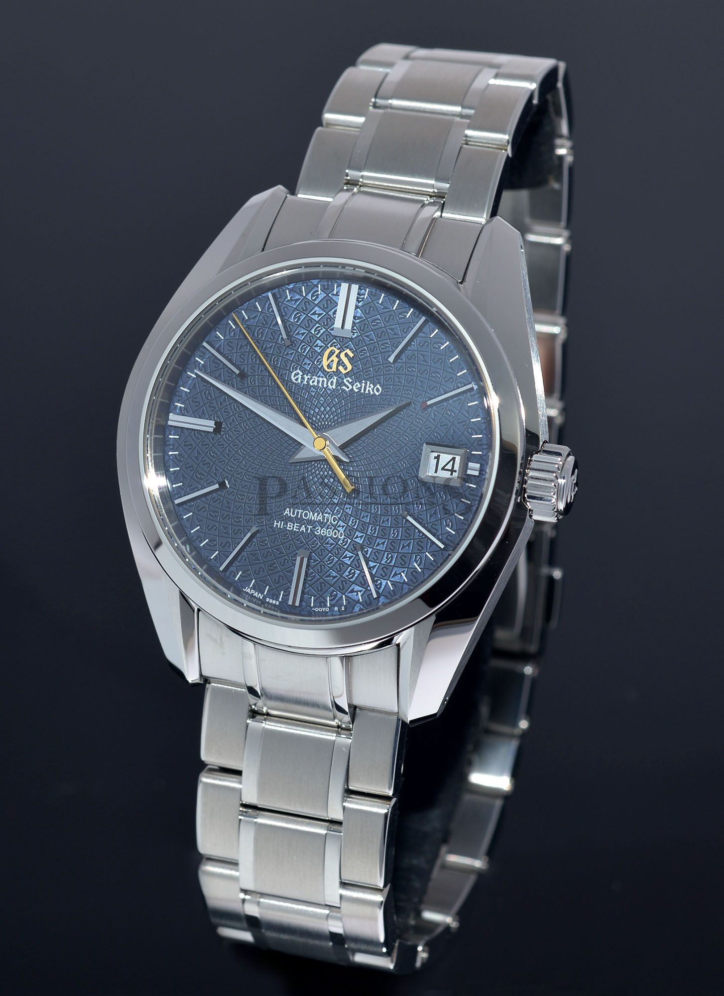 NEW Seiko 39.5mm Grand Seiko Ref.SBGH267 20th anniversary LE1500pcs Blue dial Hi beat auto date Cal.9S85 in Steel Passions Watch Exchange Singapore s Premier Pre owned Watch Dealer