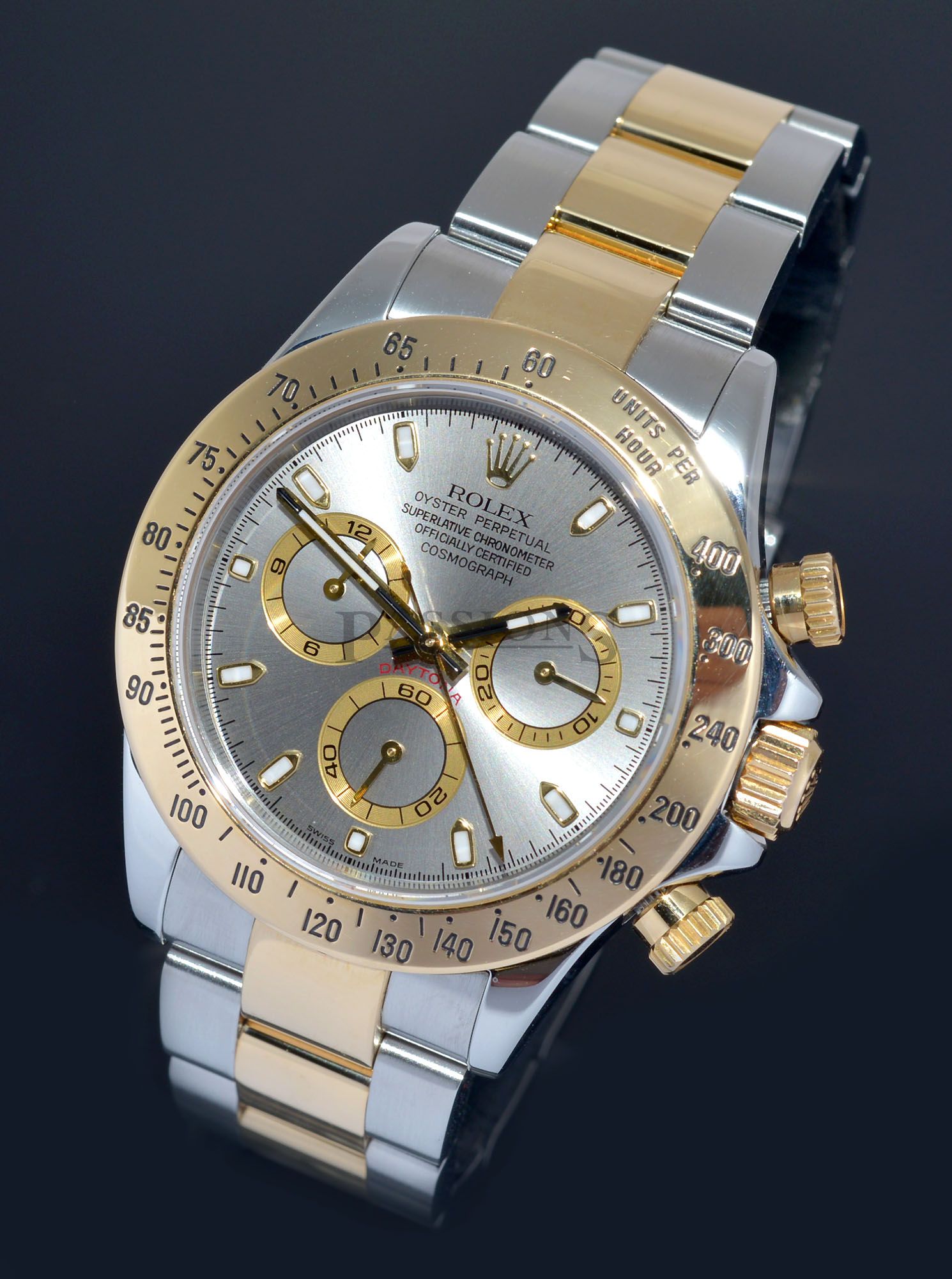Rolex 39mm Oyster Perpetual Cosmograph Daytona Chronometer Ref 116523 In 18kyg Steel Passions Watch Exchange Singapore S Premier Pre Owned Watch Dealer