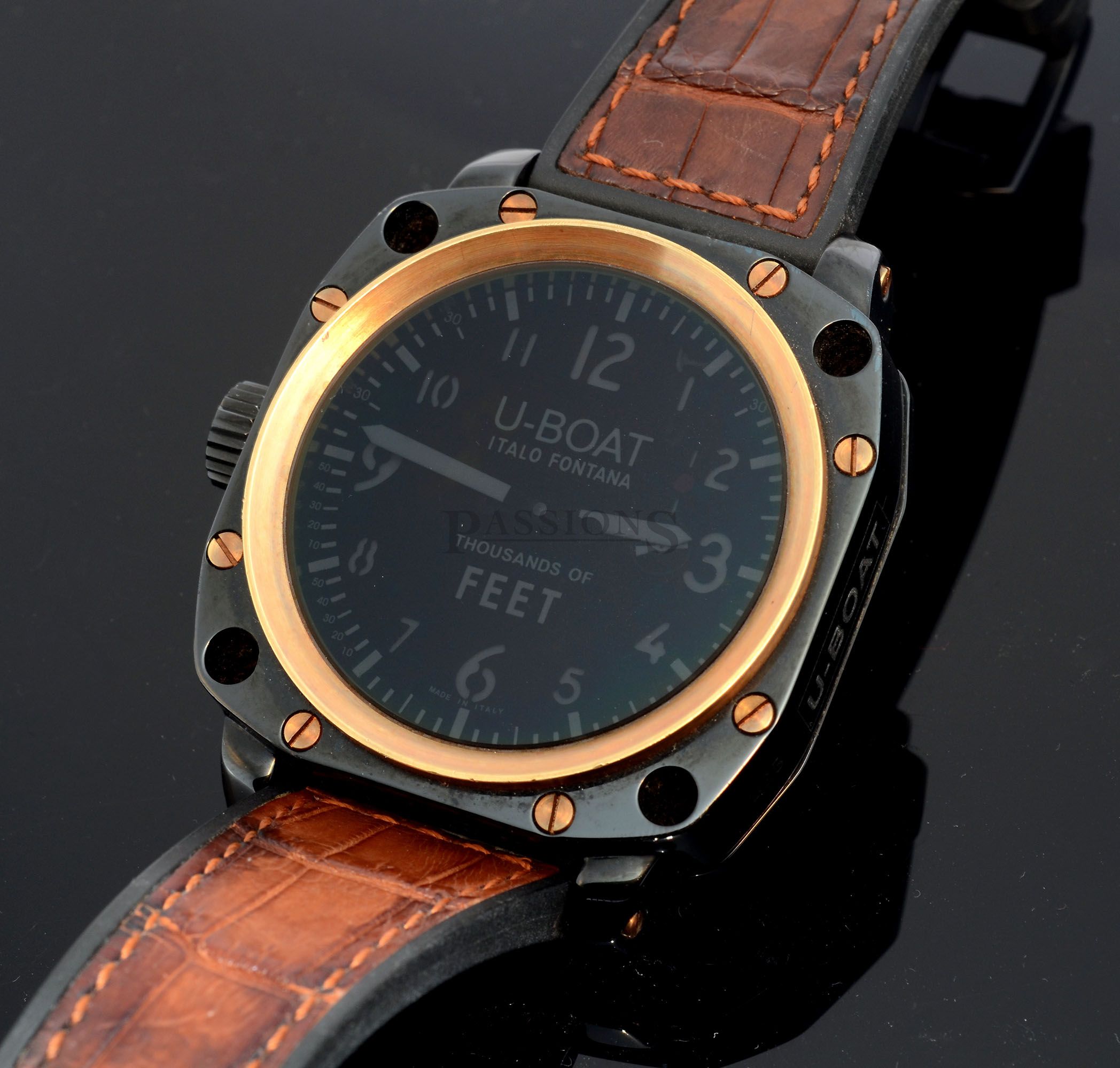U boat watch thousands of feet sale