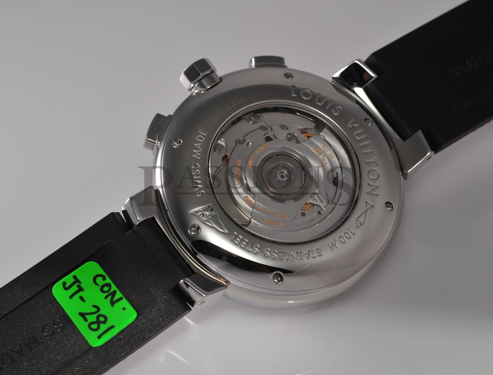 Louis Vuitton, 44mm &quot;Regatta Cup Tambour Chronograph&quot; Ref.Q102M auto/date in Seel | Passions ...