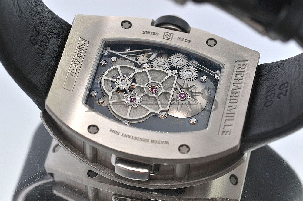 Richard Mille RM003 Tourbillon Dualtime in Titanium Passions Watch Exchange Singapore s Premier Pre owned Watch Dealer